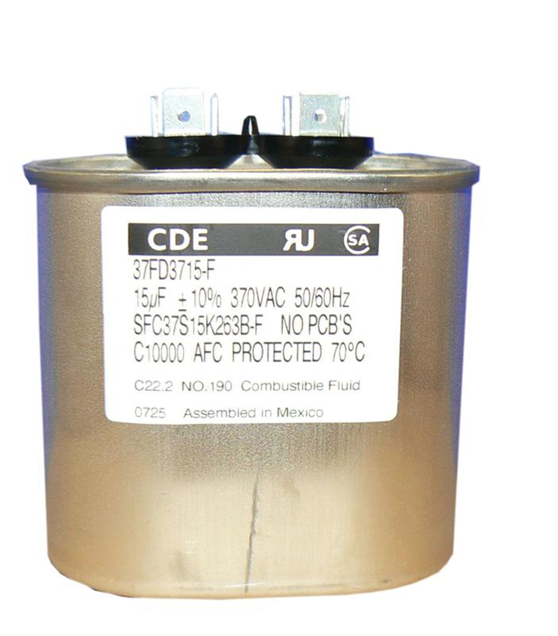 Capacitor Cornell Dubilier 37FD37125 - Sunal Parts