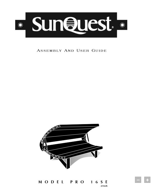 sunquest tanning bed pro 16se
