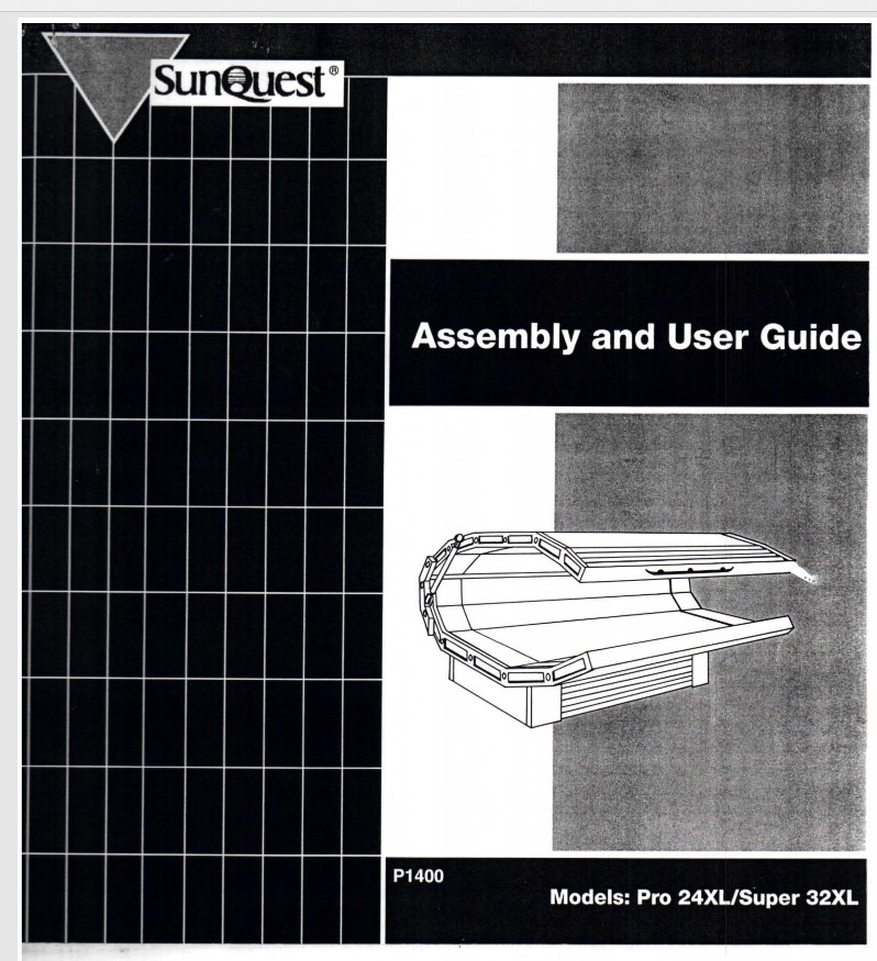 sunquest tanning bed parts
