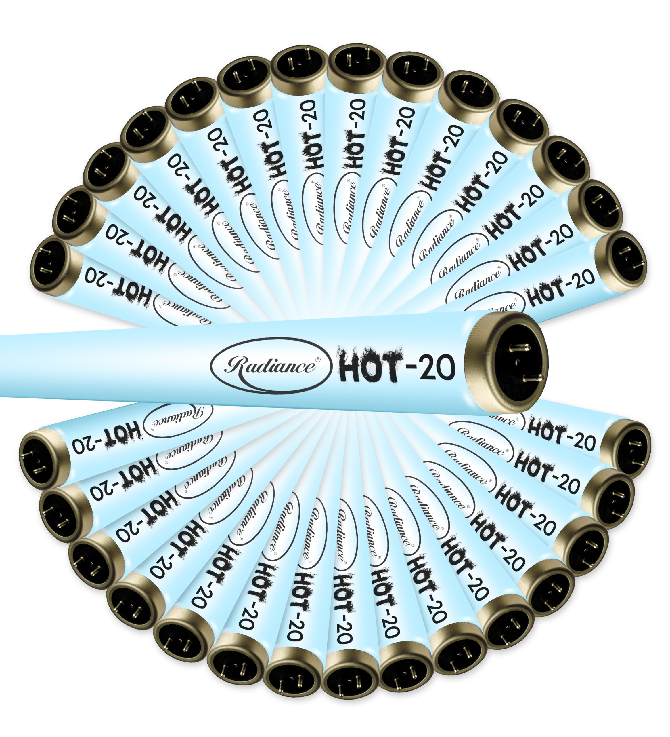 Radiance LightGlow tanning lamp for a natural sun-kissed look