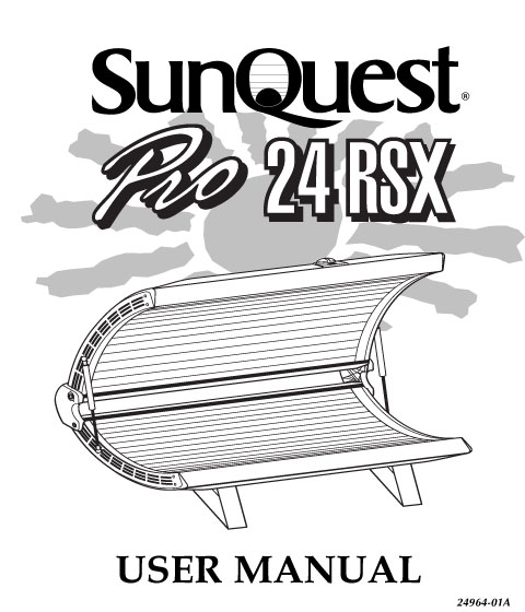 sunquest tanning bed parts