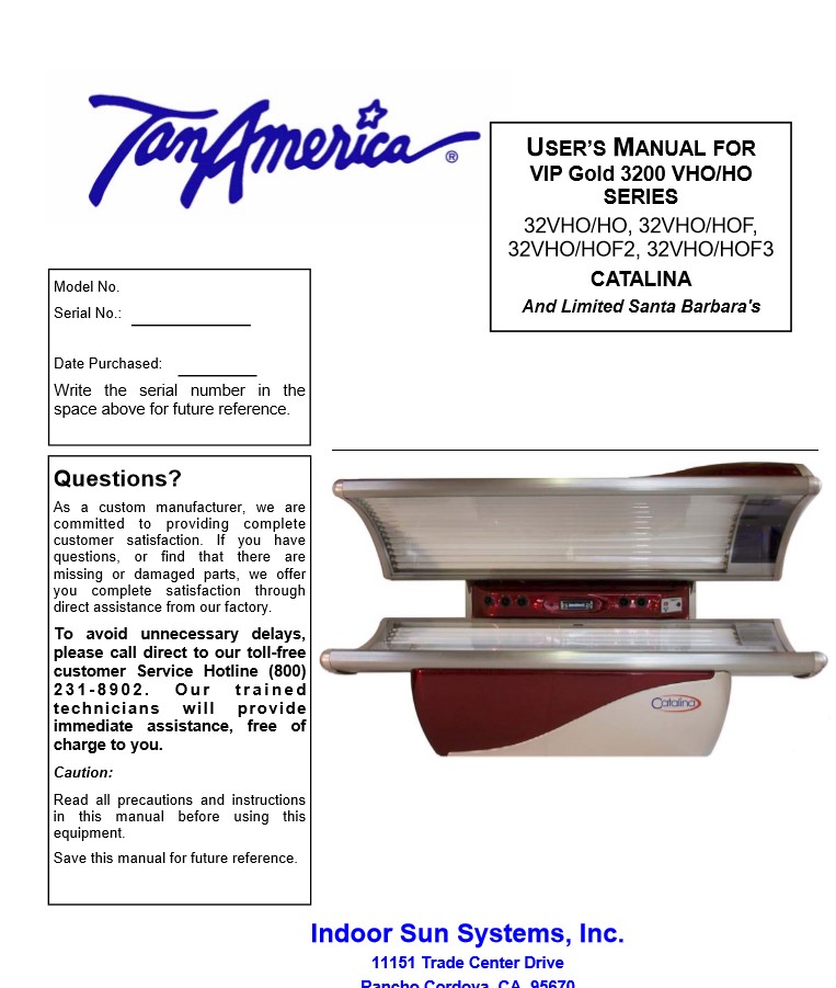 tan america tanning bed manual model vip monterrey