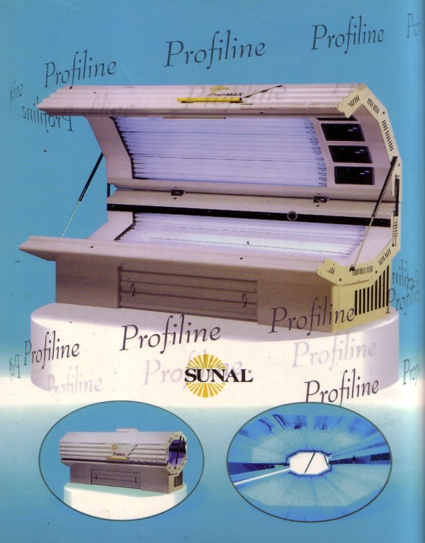 Sunal Profimax Tanning Bed Parts Tanning Bulbs Acrylic Gas Springs