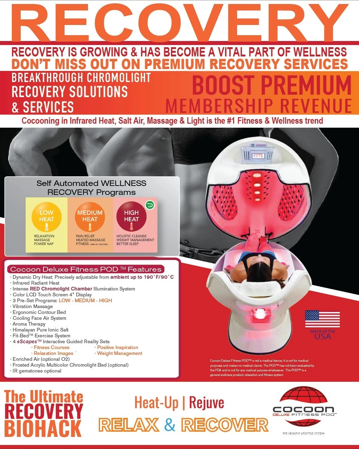 Used Cocoon Wellness Pro Pod - Image 3