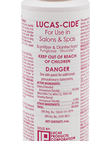Lucas-Cide Salon/Spa Disinfect.4 oz Pink