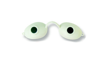 Super Sunnies White Opaque Lens in Case