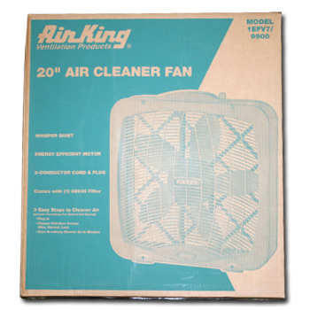 Norvell Overspray Reduction Floor Fan