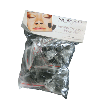 Norvell Breathe Through Nose Filters - 25 pairs per bag