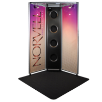 Norvell Overspray Booth with Full Color Panels