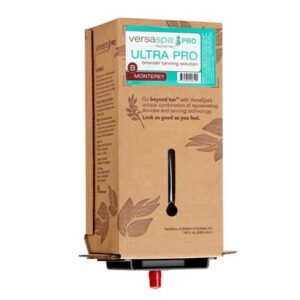 VersaSpa Pro Ultra Pro Bronzer Solution, Monterey, Smart Container, 1.4 Gallon