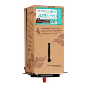 VersaSpa Pro Ultra Pro Bronzer Solution, Malibu, Smart Container, 1.4 Gallon